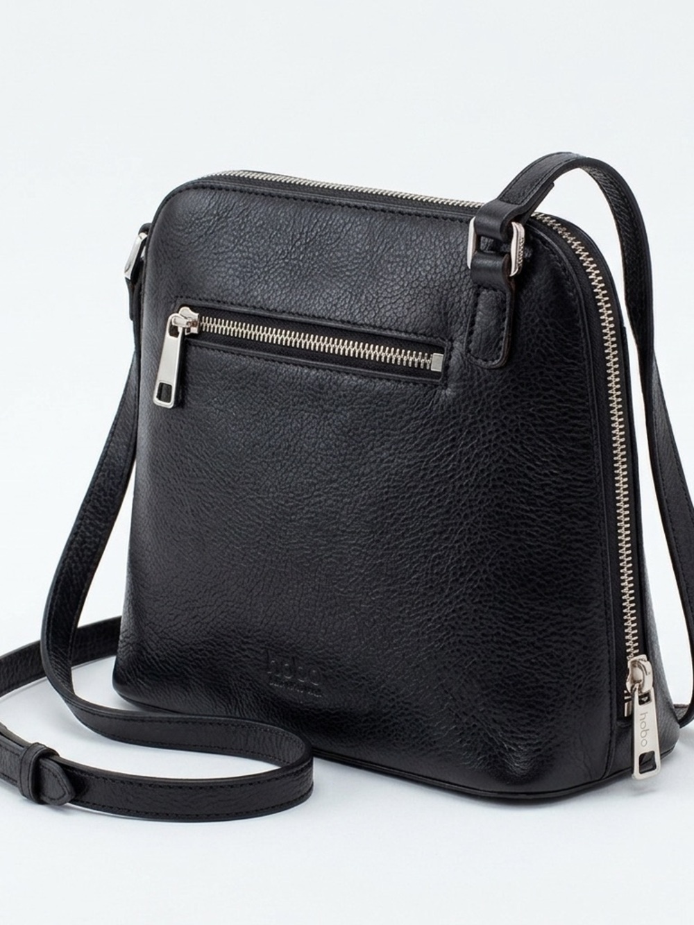 Hobo International Black Leather Crossbody Bag Small 90s